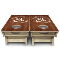 Mini Cornhole Boards - Laurel Wreath