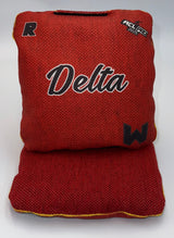 2026 WTF Cornhole Delta Simple - ACL Pro Stamped Cornhole Bags - Set of 4 bags