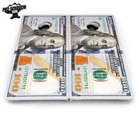 $100 Bill Cornhole Boards - Pro Solution Elite Series