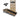 Dark Wood Stripe Cornhole Boards - Pro Solution Elite Series
