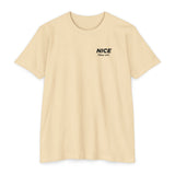 NICE Throw Shop Unisex Tee Black Logo – Multiple Colors