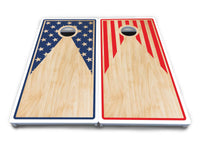 Stars & Stripes Cornhole Boards - All Weather Series