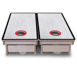 Vacation Cornhole Boards - Grey Wash