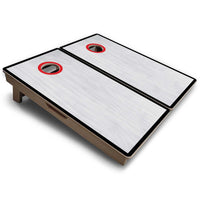 Vacation Cornhole Boards - Grey Wash