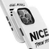 NICE Throw Shop Magnetic iPhone Case – Durable MagSafe® Cover (Supports Multiple Models)