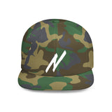 NICE Throw Shop Flat Bill Snapback with N Design – Multiple Colors