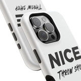 NICE Throw Shop Magnetic iPhone Case – Durable MagSafe® Cover (Supports Multiple Models)