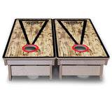 Vacation Cornhole Boards - Burnt Triangle