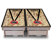 Vacation Cornhole Boards - Burnt Triangle