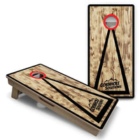 Vacation Cornhole Boards - Burnt Triangle
