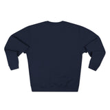 NICE Throw Shop Unisex Crewneck Sweatshirt White Logo – Multiple Colors