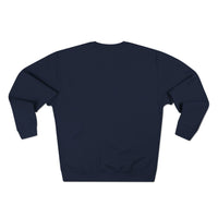 NICE Throw Shop Unisex Crewneck Sweatshirt White Logo – Multiple Colors