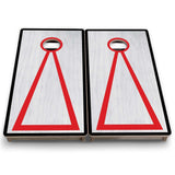 Vacation Cornhole Boards - Grey Wash