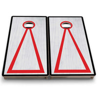 Vacation Cornhole Boards - Grey Wash