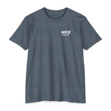 NICE Throw Shop Unisex Tee White Logo – Multiple Colors