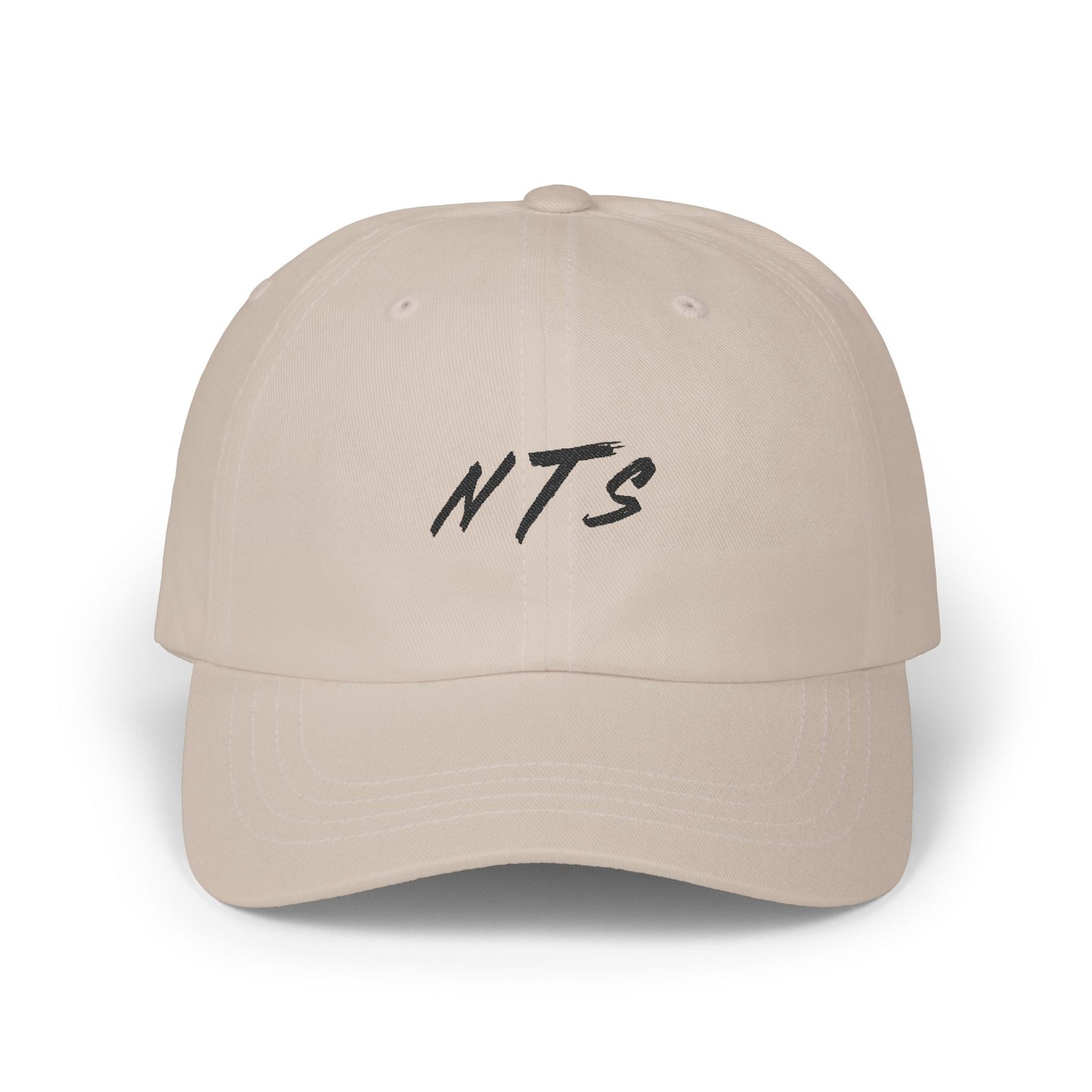 NICE Throw Shop - Classic Dad Cap with Black NTS Design – Multiple Colors