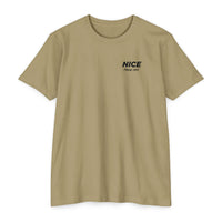 NICE Throw Shop Unisex Tee Black Logo – Multiple Colors