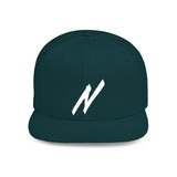 NICE Throw Shop Flat Bill Snapback with N Design – Multiple Colors