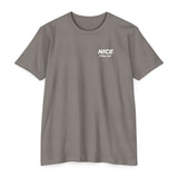 NICE Throw Shop Unisex Tee White Logo – Multiple Colors