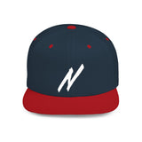 NICE Throw Shop Flat Bill Snapback with N Design – Multiple Colors