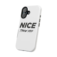 NICE Throw Shop Magnetic iPhone Case – Durable MagSafe® Cover (Supports Multiple Models)