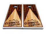 Wooden Triangle Cornhole Boards - All Weather Series