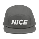 NICE Throw Shop 5 Panel Cap (Embroidered) – Multiple Colors