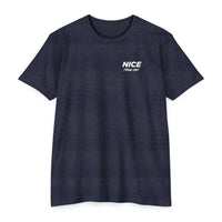 NICE Throw Shop Unisex Tee White Logo – Multiple Colors
