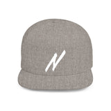 NICE Throw Shop Flat Bill Snapback with N Design – Multiple Colors