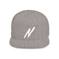 NICE Throw Shop Flat Bill Snapback with N Design – Multiple Colors