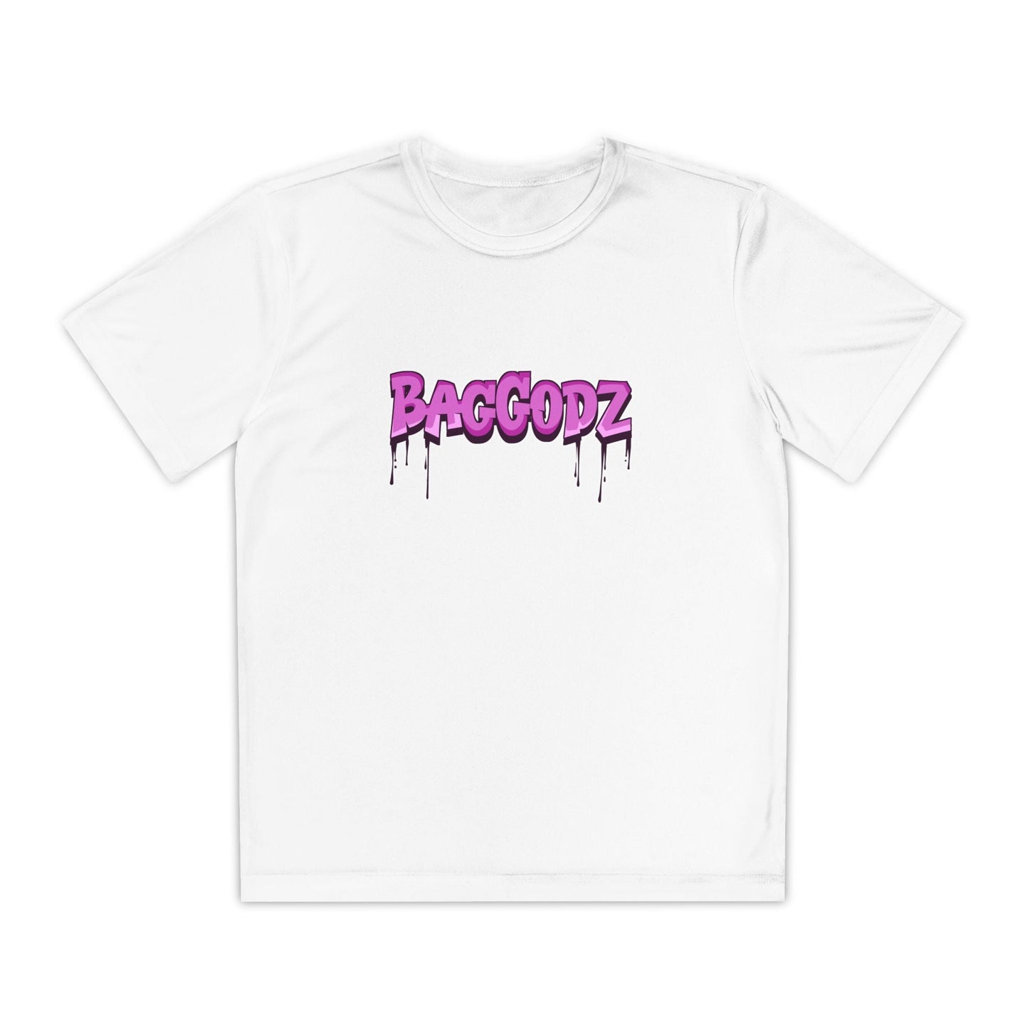 BG Cornhole Youth BagGodz Drip Performance Tee - Multiple Colors