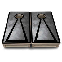 Mini Cornhole Boards - Smoke Design Options