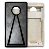 Mini Cornhole Boards - Smoke Design Options