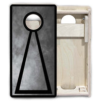 Mini Cornhole Boards - Smoke Design Options