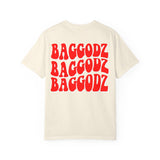 BG Cornhole Red Wavy Badgodz Unisex Tee - Multiple Colors