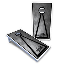 Smoke Triangle Cornhole Boards - All Weather Series