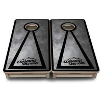 Mini Cornhole Boards - Smoke Design Options
