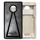 Mini Cornhole Boards - Smoke Design Options