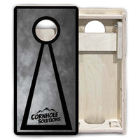Mini Cornhole Boards - Smoke Design Options