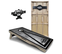 Smoke Triangle Cornhole Boards - Pro Solution Elite Series