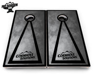 Smoke Triangle Cornhole Boards - Pro Solution Elite Series
