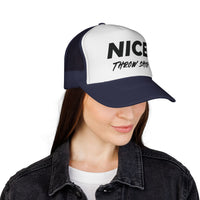 NICE Throw Shop Mesh Trucker Cap – Multiple Colors