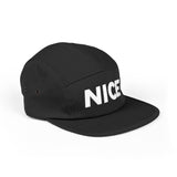 NICE Throw Shop 5 Panel Cap (Embroidered) – Multiple Colors