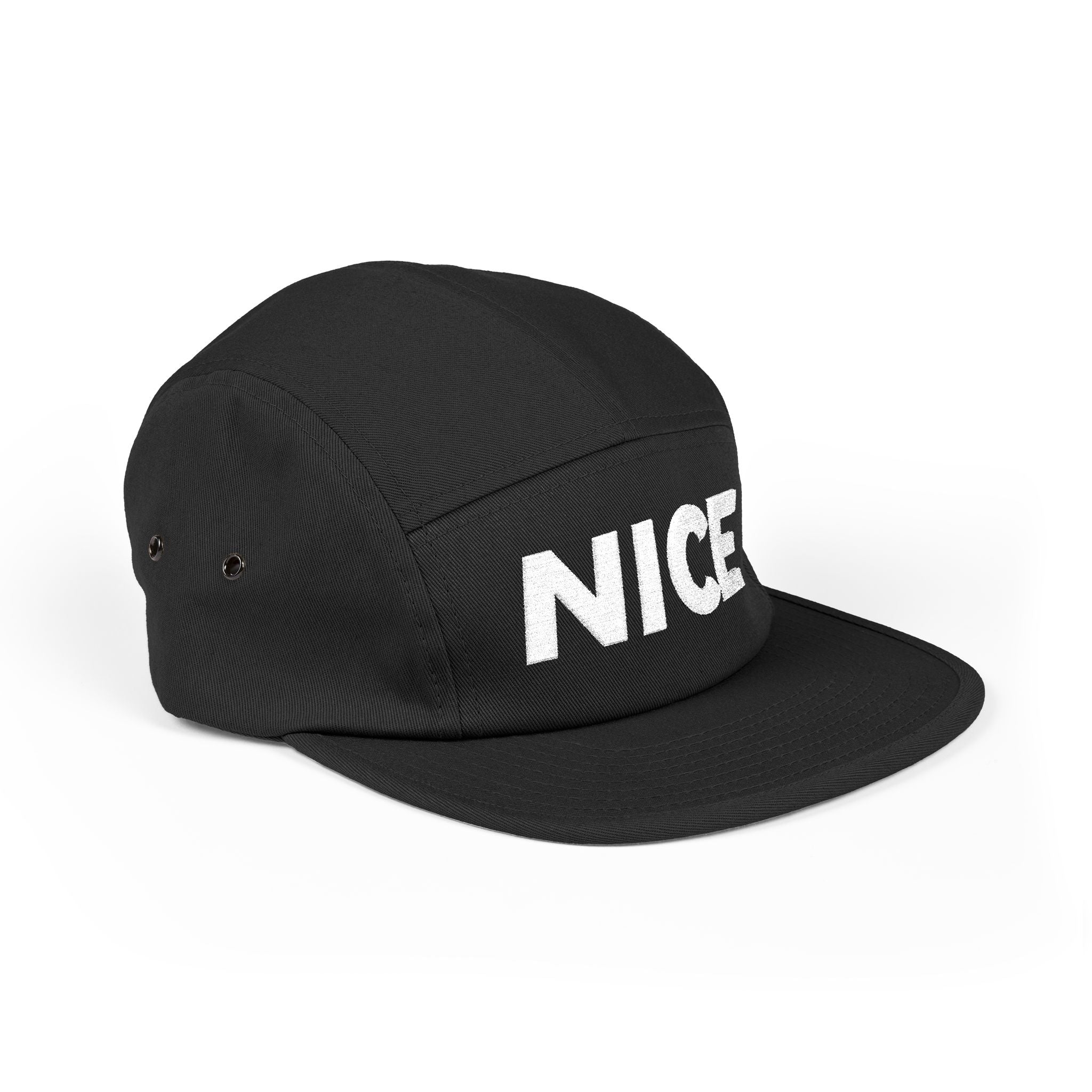 NICE Throw Shop 5 Panel Cap (Embroidered) – Multiple Colors