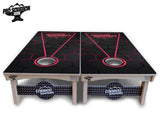 Glow Hole Black Cornhole Boards - Pro Solution Elite Series