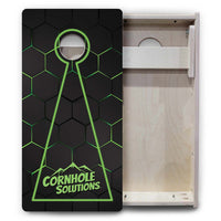 Vacation Cornhole Boards - Neon Nightfall