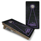 Vacation Cornhole Boards - Neon Nightfall