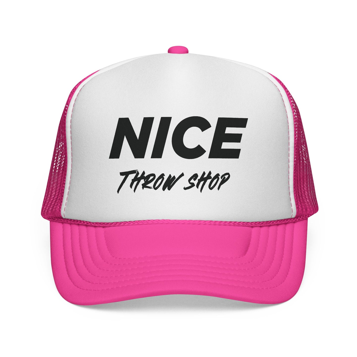 NICE Throw Shop Mesh Trucker Cap – Multiple Colors
