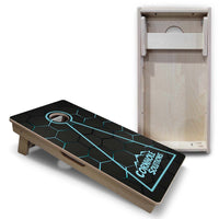 Vacation Cornhole Boards - Neon Nightfall