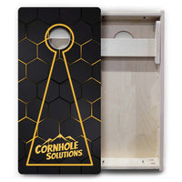 Vacation Cornhole Boards - Neon Nightfall